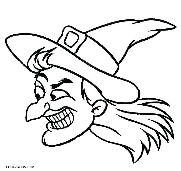Witch Hat Coloring Page at GetColorings.com | Free printable colorings