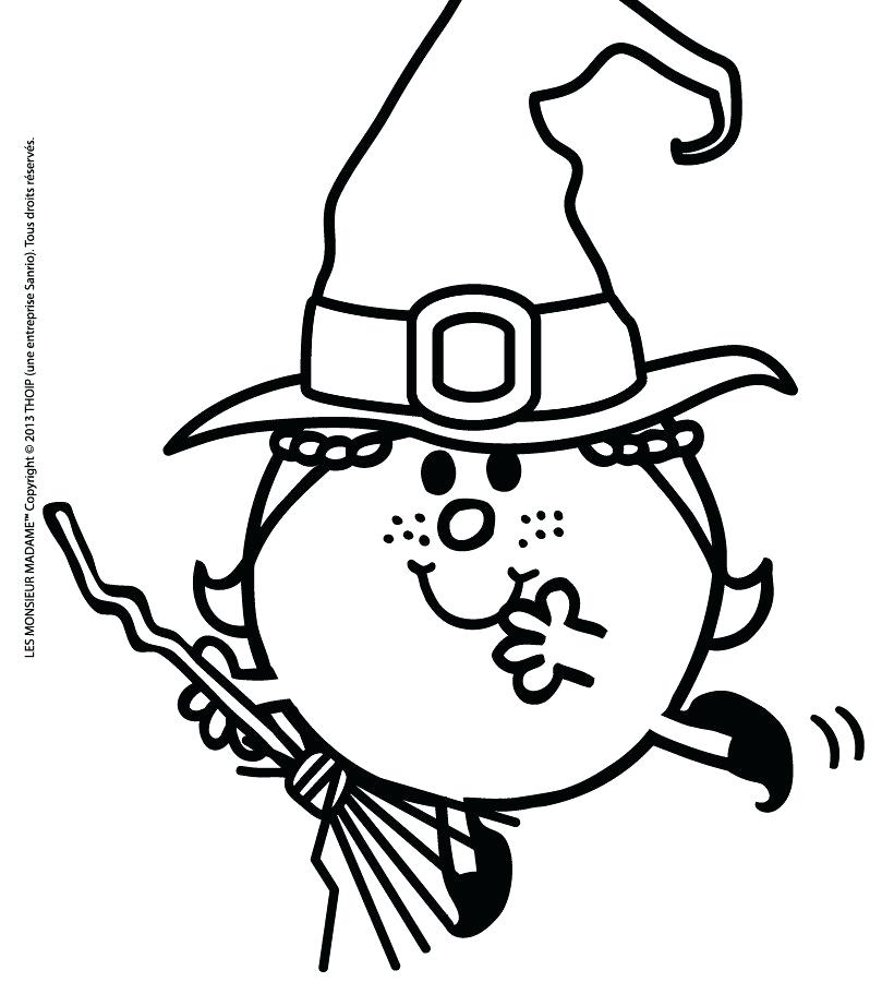 Witch Hat Coloring Sheets 820x900 Witch Hat Coloring Sheets
