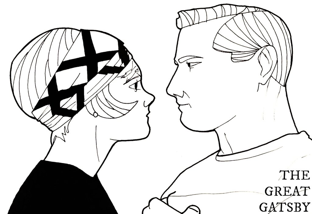 Coloring Pages The Great Gatsby 1024x702 Coloring Pages The Great Gatsby