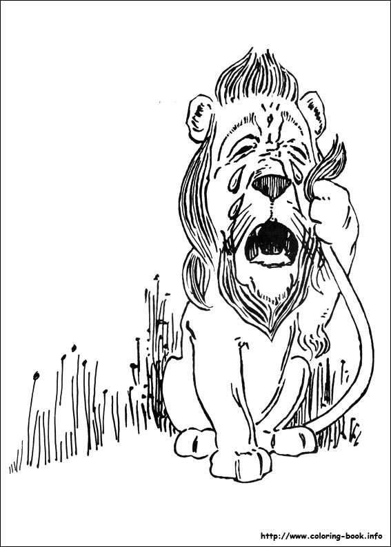 Wizard Of Oz Coloring Picture 567x794 Wizard Of Oz Coloring Picture