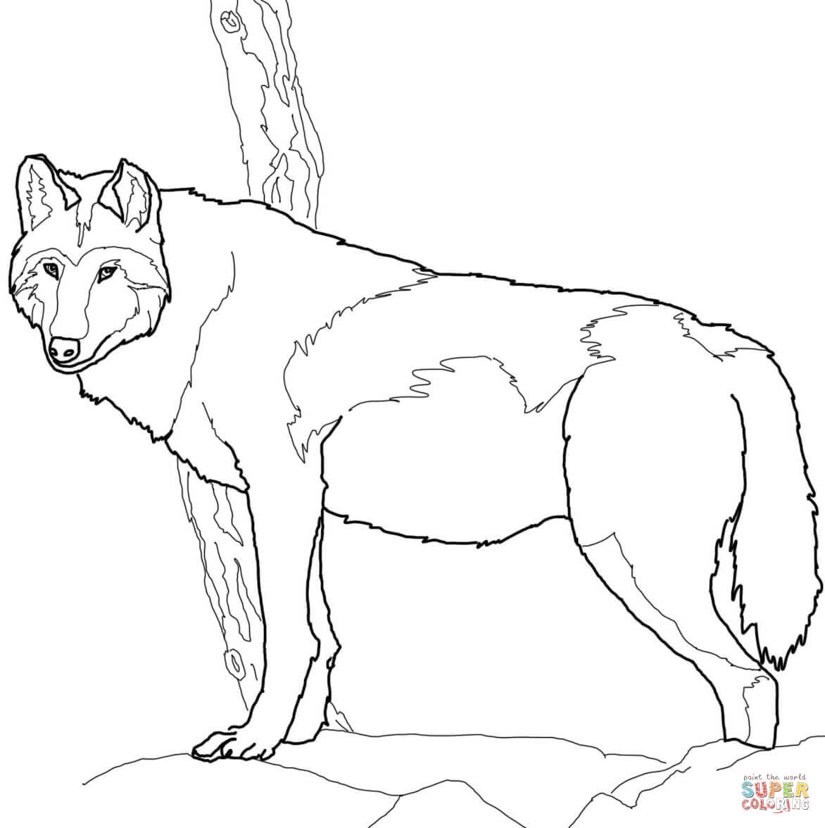 1172x1176 Wolf Coloring Pages Free Coloring Pages Wolf Coloring Page World