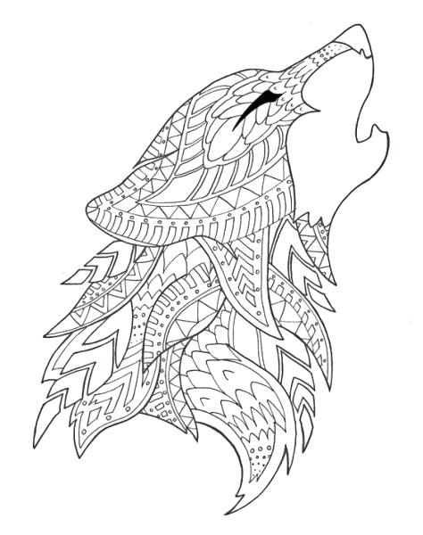 Wolf Color Page Adult Coloring Pages Wolf Big Bad Wolf Coloring 474x600 Wolf Color Page Adult Coloring Pages Wolf Big Bad Wolf Coloring