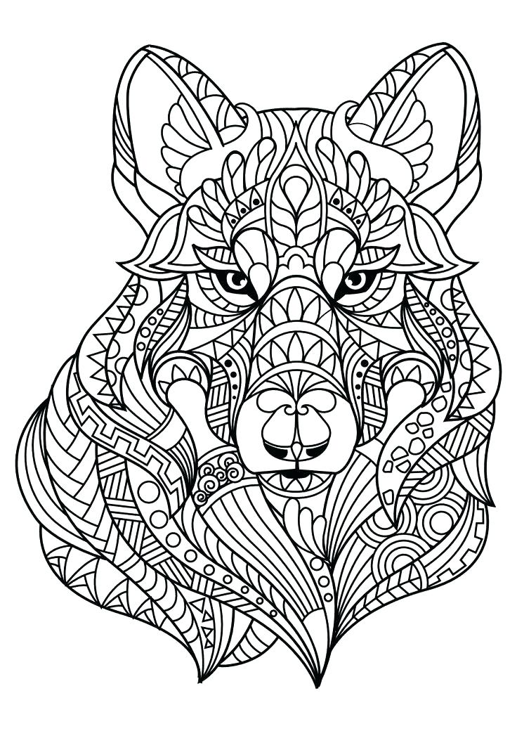Coloring Pages For Adults Printable Free Free Printable Wolf 736x1040 Coloring Pages For Adults Printable Free Free Printable Wolf