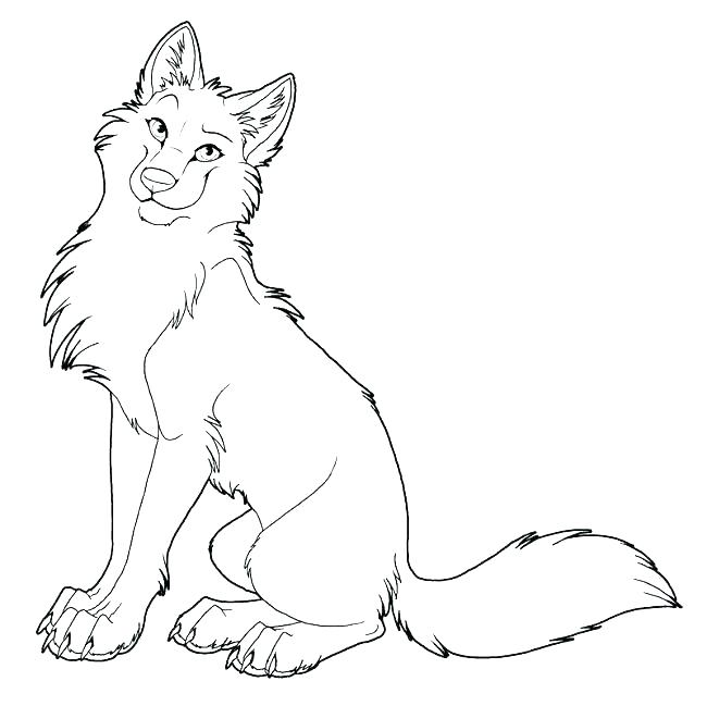 Wolf Coloring Page 650x649 Wolf Coloring Page
