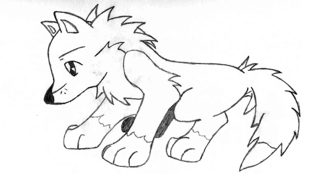 Anime Wolf Coloring Pages 1024x589 Anime Wolf Coloring Pages