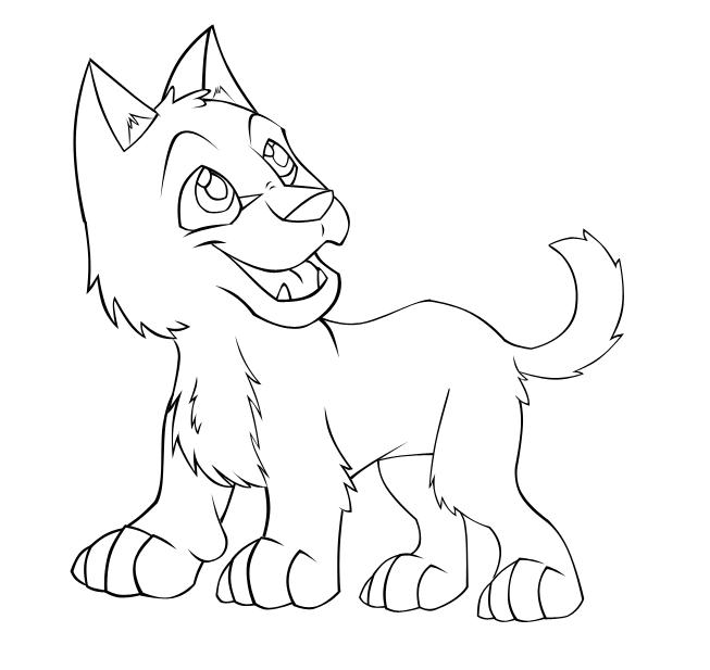 Wolf Cub Coloring Pages at GetColorings.com | Free printable colorings ...