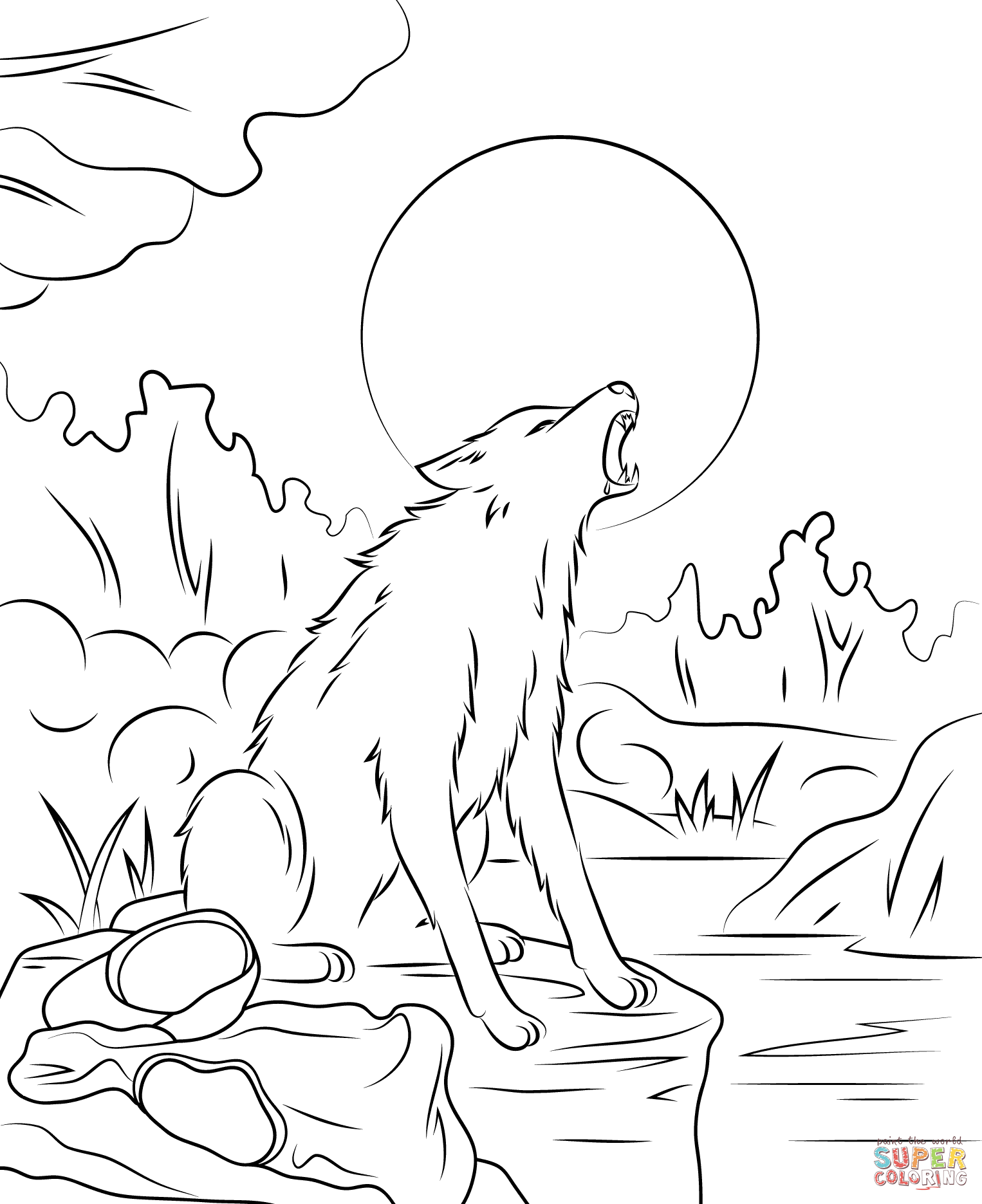 1526x1871 Fresh Werewolf Howling