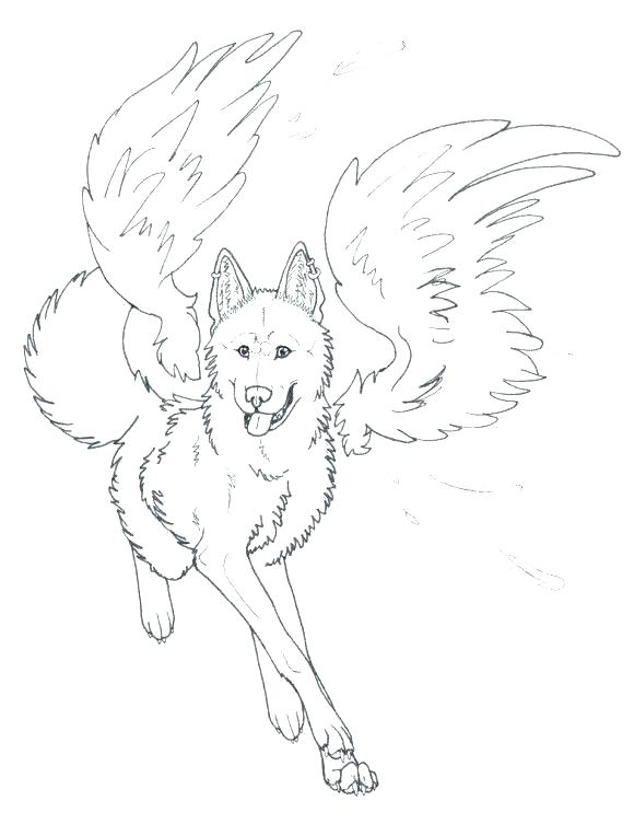 Wolf Howling Coloring Pages at GetColorings.com | Free printable ...