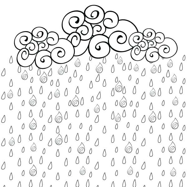 600x600 Rain Coloring Page Best Rain Coloring Page Wolfs Rain Kiba