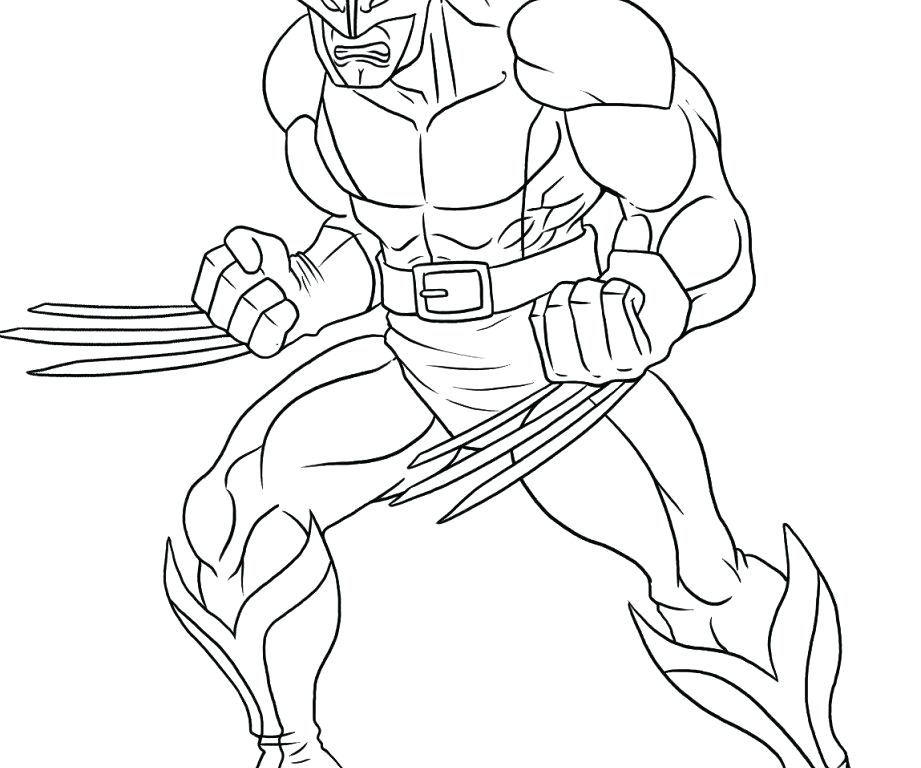 921x768 Superhero Color Pages Printable Cute Wolverine Coloring Pages