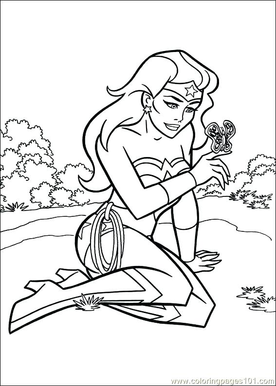 567x794 Wonder Woman Coloring Pages Wonder Woman Coloring Page Free Wonder