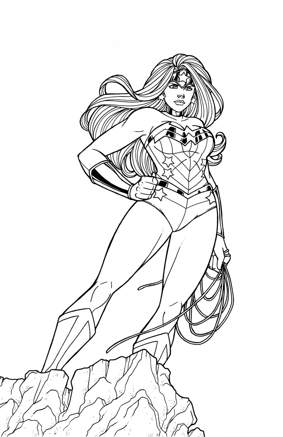 900x1391 Wonder Woman Coloring Pages To Download And Print For Free