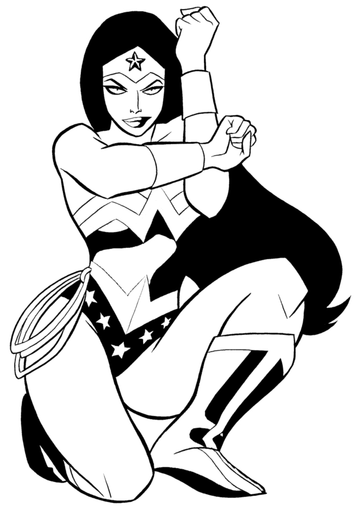 Wonder Woman Coloring Pages 708x990 Wonder Woman Coloring Pages