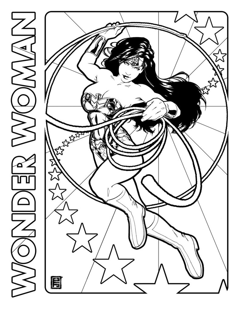 Wonder Woman Day Coloring Page By Johntylerchristopher 786x1017 Wonder Woman Day Coloring Page By Johntylerchristopher