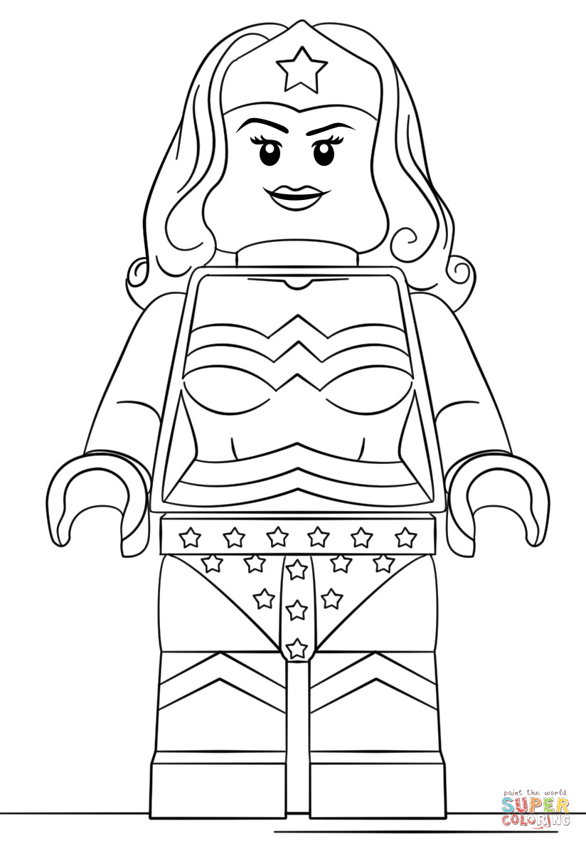 Lego Wonder Woman Coloring Page Free Printable Pages Tearing 824x1186 Lego Wonder Woman Coloring Page Free Printable Pages Tearing