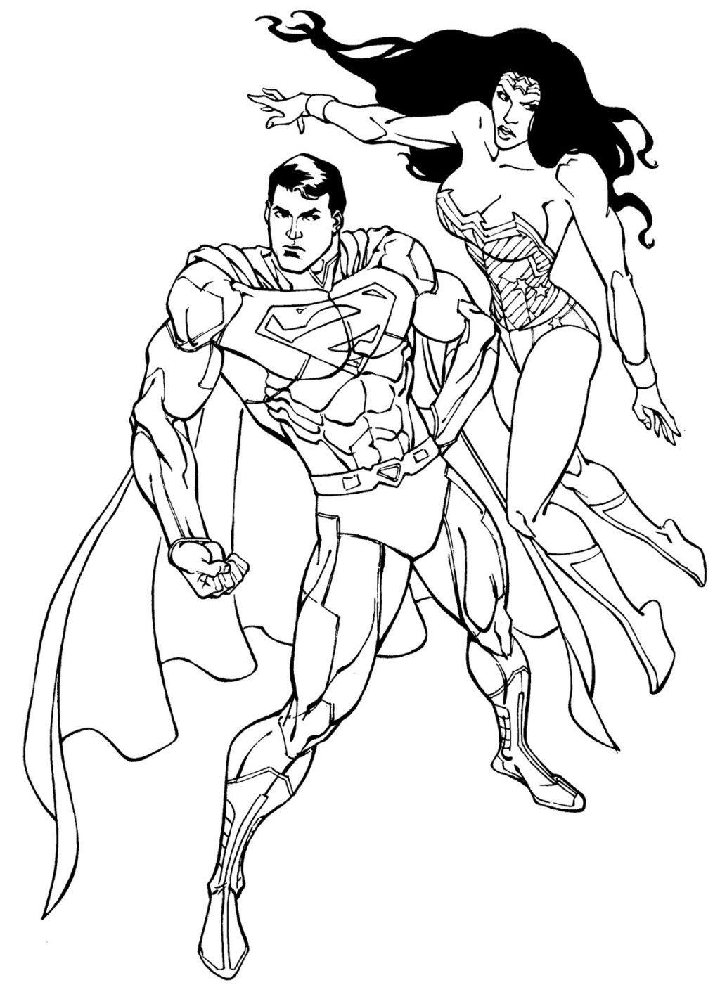 Printable Wonder Woman Coloring Pages Free Coloring Pages Download 1024x1411 Printable Wonder Woman Coloring Pages Free Coloring Pages Download