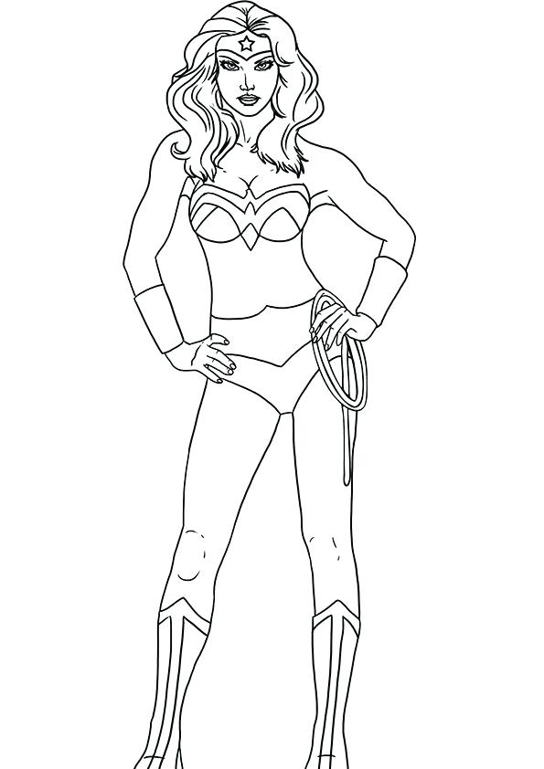 Wonder Woman Coloring Page Wonder Woman Coloring Pages Coloring 595x842 Wonder Woman Coloring Page Wonder Woman Coloring Pages Coloring