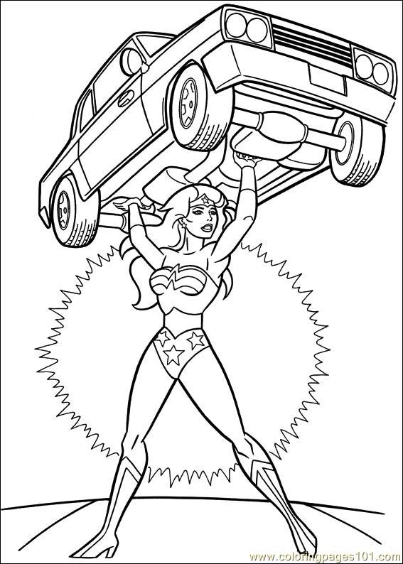 Wonder Woman 28 Coloring Page 567x794 Wonder Woman 28 Coloring Page