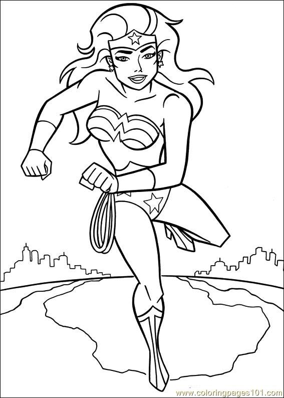 Wonder Woman Coloring Pages 567x794 Wonder Woman Coloring Pages