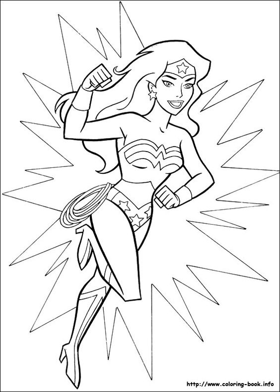 Wonder Woman Coloring Page Coloring Pages Dc Super 564x789 Wonder Woman Coloring Page Coloring Pages Dc Super