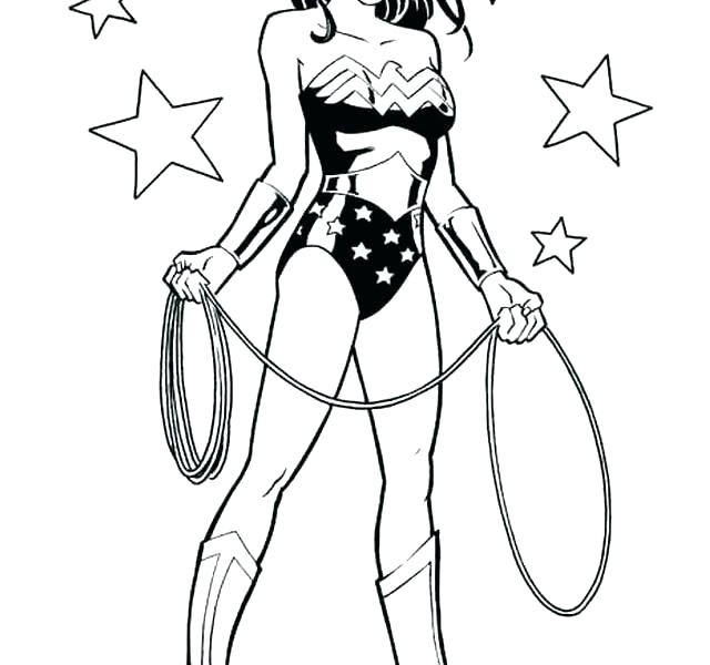 Wonder Woman Coloring Pages 640x600 Wonder Woman Coloring Pages
