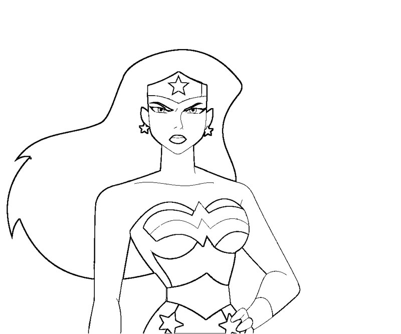 Wonder Woman Coloring Pages 800x667 Wonder Woman Coloring Pages