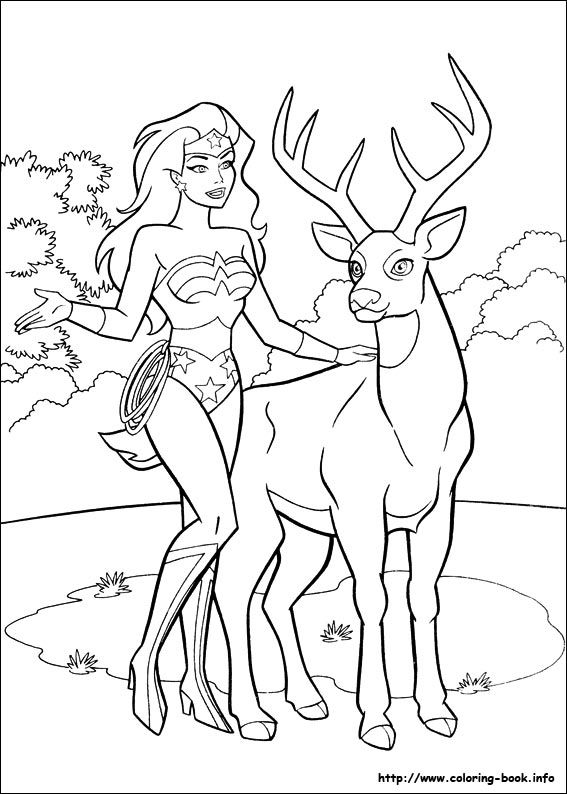 Wonder Woman Coloring Picture Colorless Adult Coloring 567x794 Wonder Woman Coloring Picture Colorless Adult Coloring