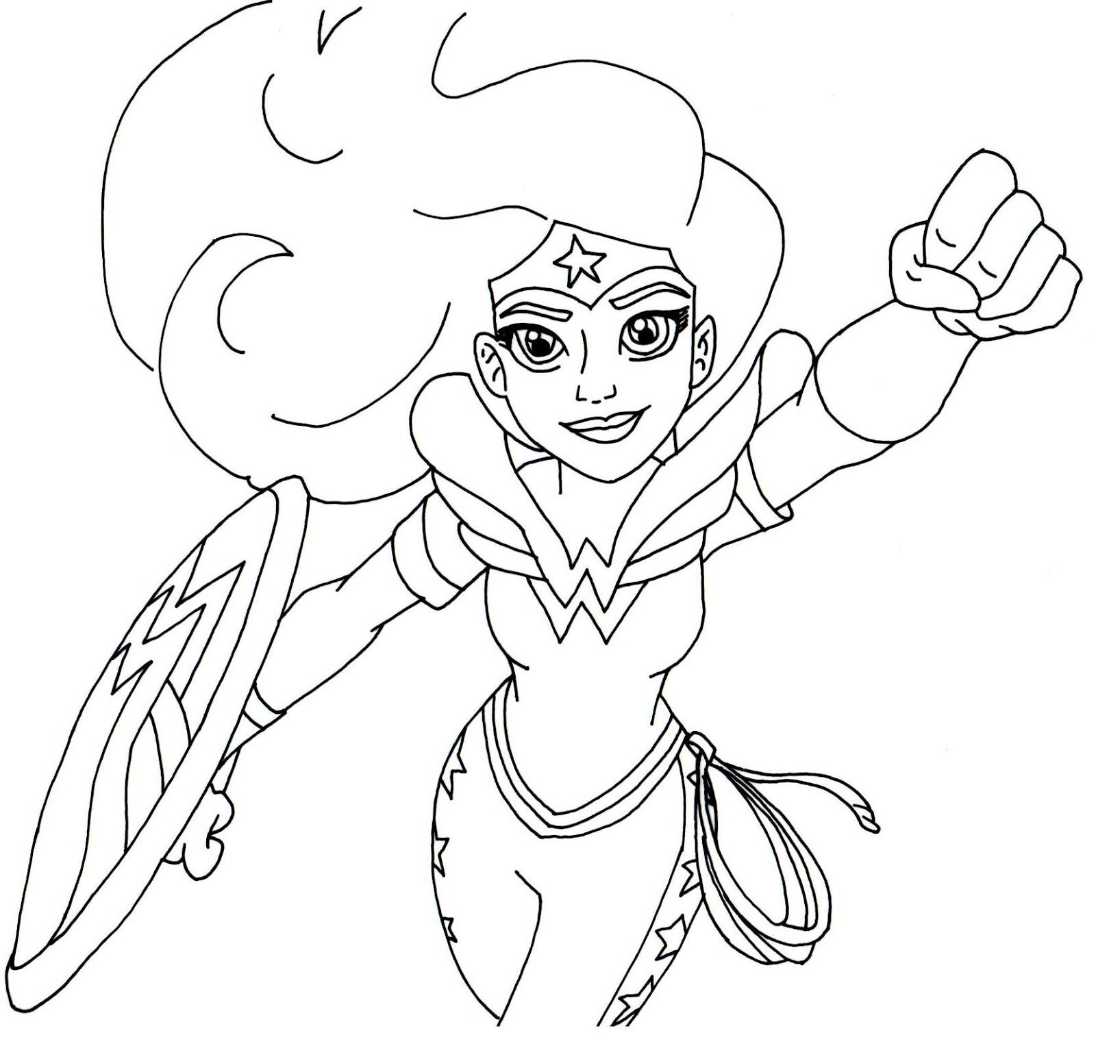 Free Printable Super Hero High Coloring Page For Wonder Woman 1600x1515 Free Printable Super Hero High Coloring Page For Wonder Woman