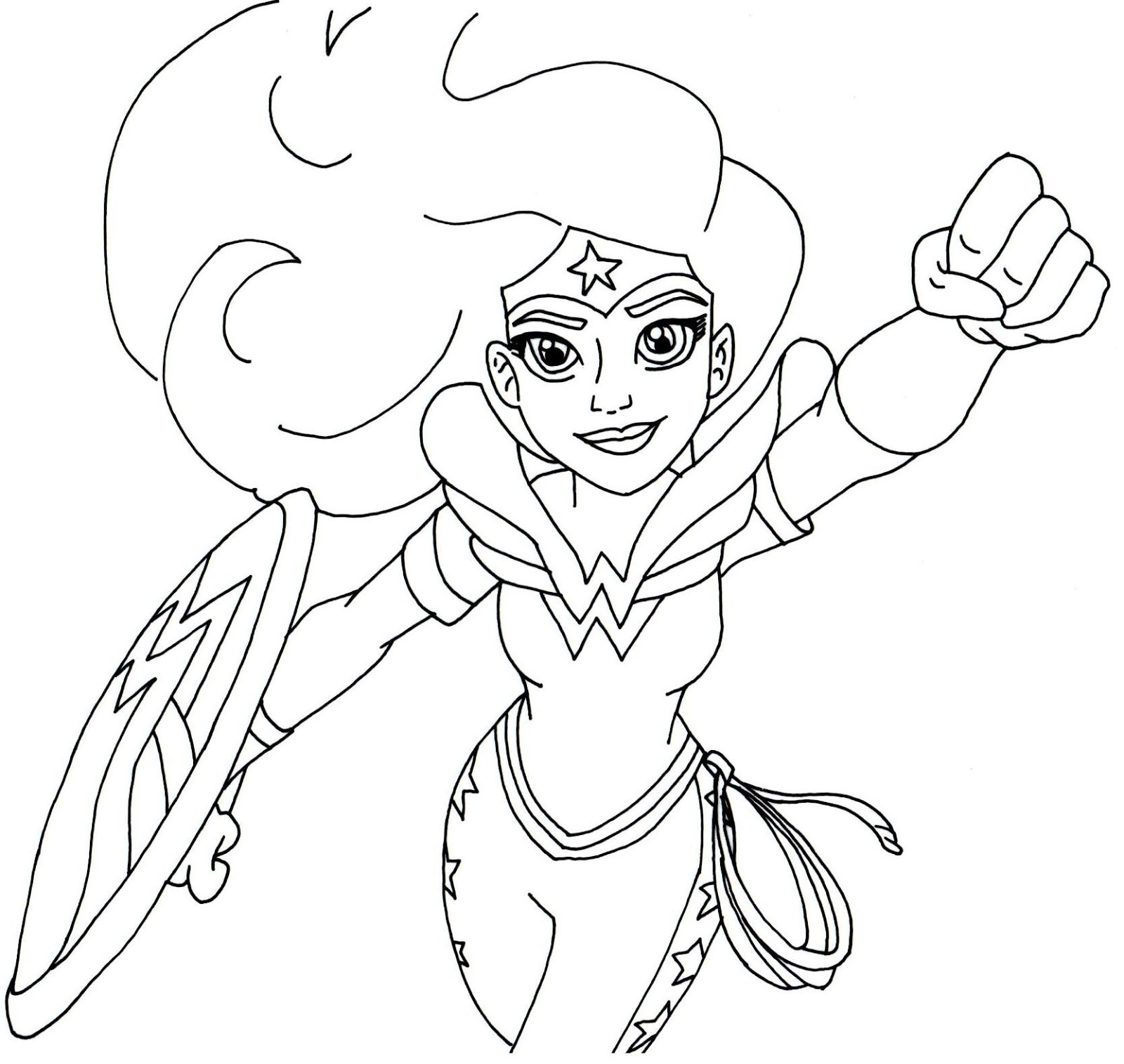 1600x1515 Wonder Woman Coloring Pages Beautiful Wonder Woman Printable