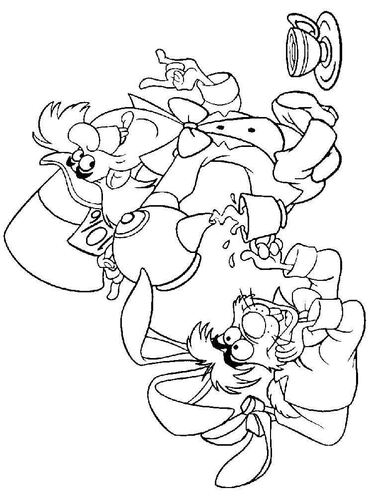 Wonderland Coloring Pages at GetColorings.com | Free printable ...