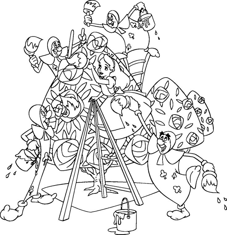 Alice In Wonderland Coloring Pages 93 Best Alice In Wonderland 736x763 Alice In Wonderland Coloring Pages 93 Best Alice In Wonderland