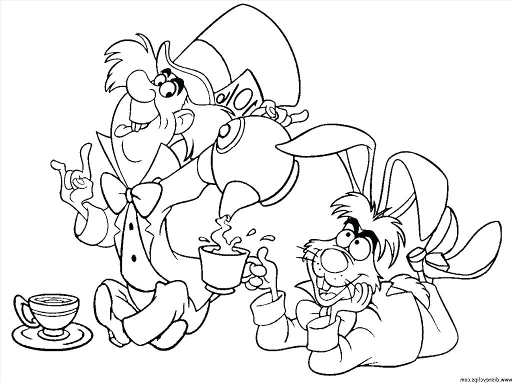 Wonderland Coloring Pages at GetColorings.com | Free printable ...