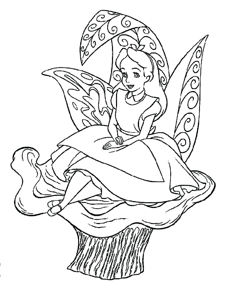 Coloring Pages ~ Alice In Wonderland Coloring Pages Simple 3 900x1136 Coloring Pages ~ Alice In Wonderland Coloring Pages Simple 3