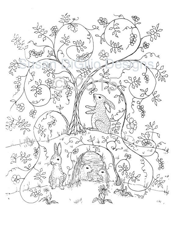 570x738 Diy Wall Decor Printable Coloring Page