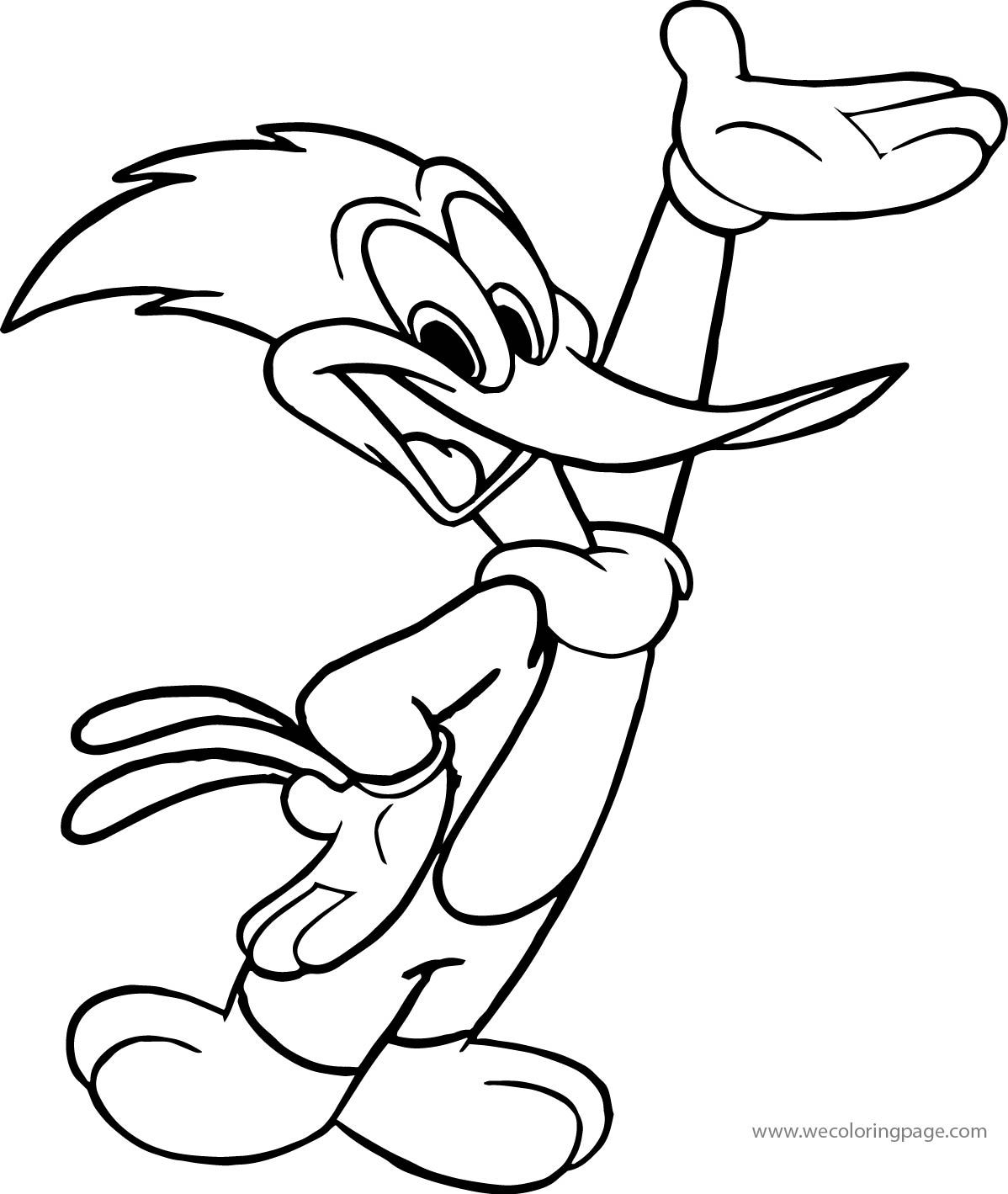 Woody Woodpecker Coloring Pages Woody Woodpecker And Woodpeckers 1198x1419 Woody Woodpecker Coloring Pages Woody Woodpecker And Woodpeckers