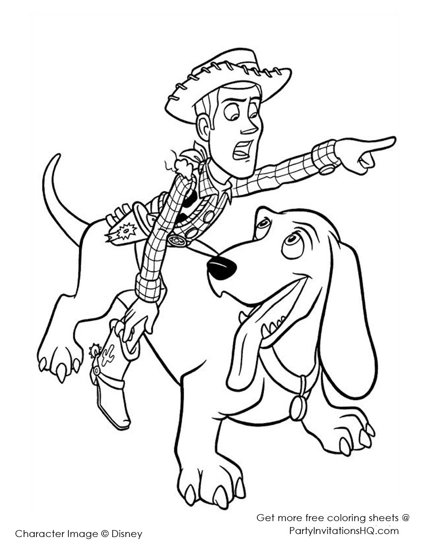 Toy Story Woody Coloring Pages Acpra 850x1100 Toy Story Woody Coloring Pages Acpra