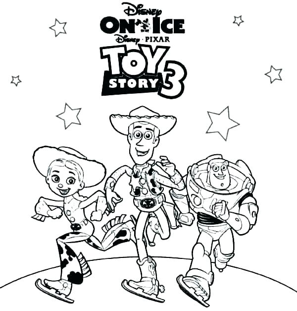 Woody Toy Story Coloring Page at GetColorings.com | Free printable ...