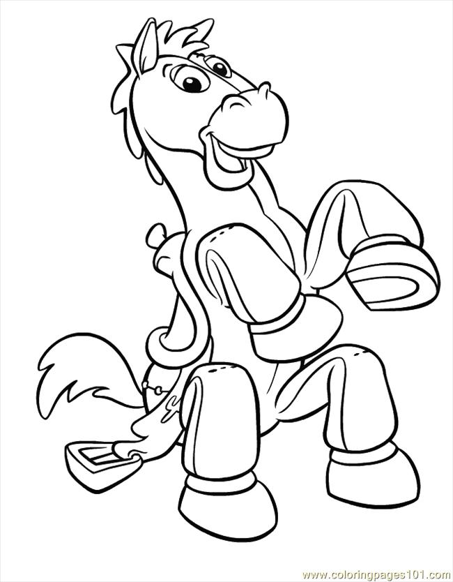 650x834 Toy Story Woody (2) Coloring Page