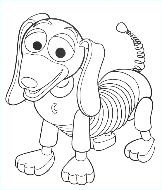 554x650 Woody Happy Birthday Toy Story Coloring Page
