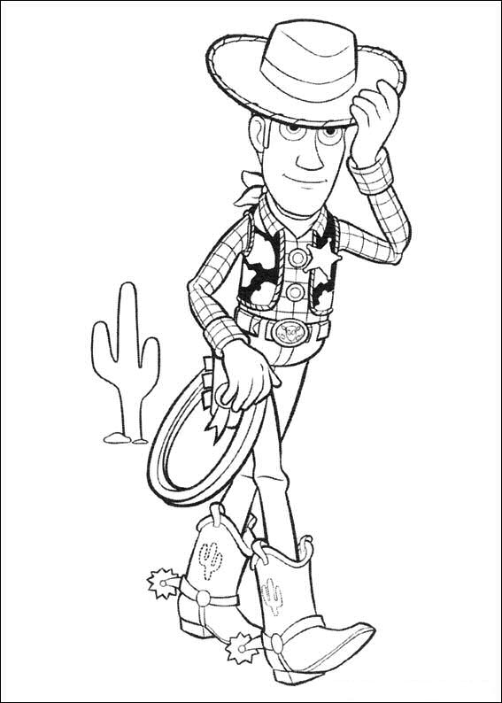 567x794 Kids N 34 Coloring Pages Of Toy Story 3