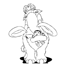 Wooly Mammoth Coloring Page