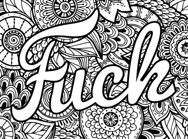 644x478 Coloring Pages With Words 8 Coloring Pages Words Best Swear Word
