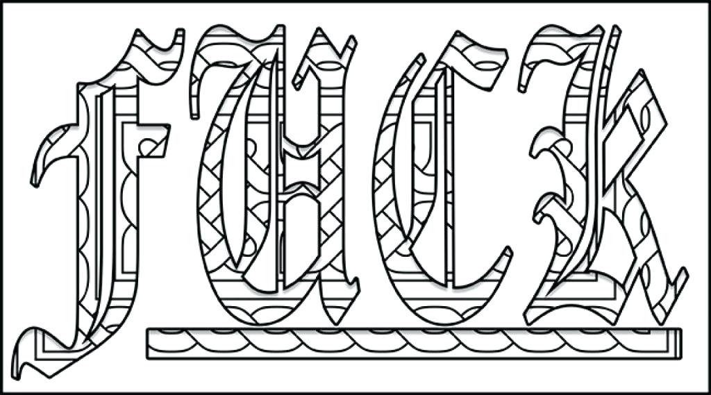 1024x569 Cuss Word Coloring Pages Printable 9 Images Of Swear Adult
