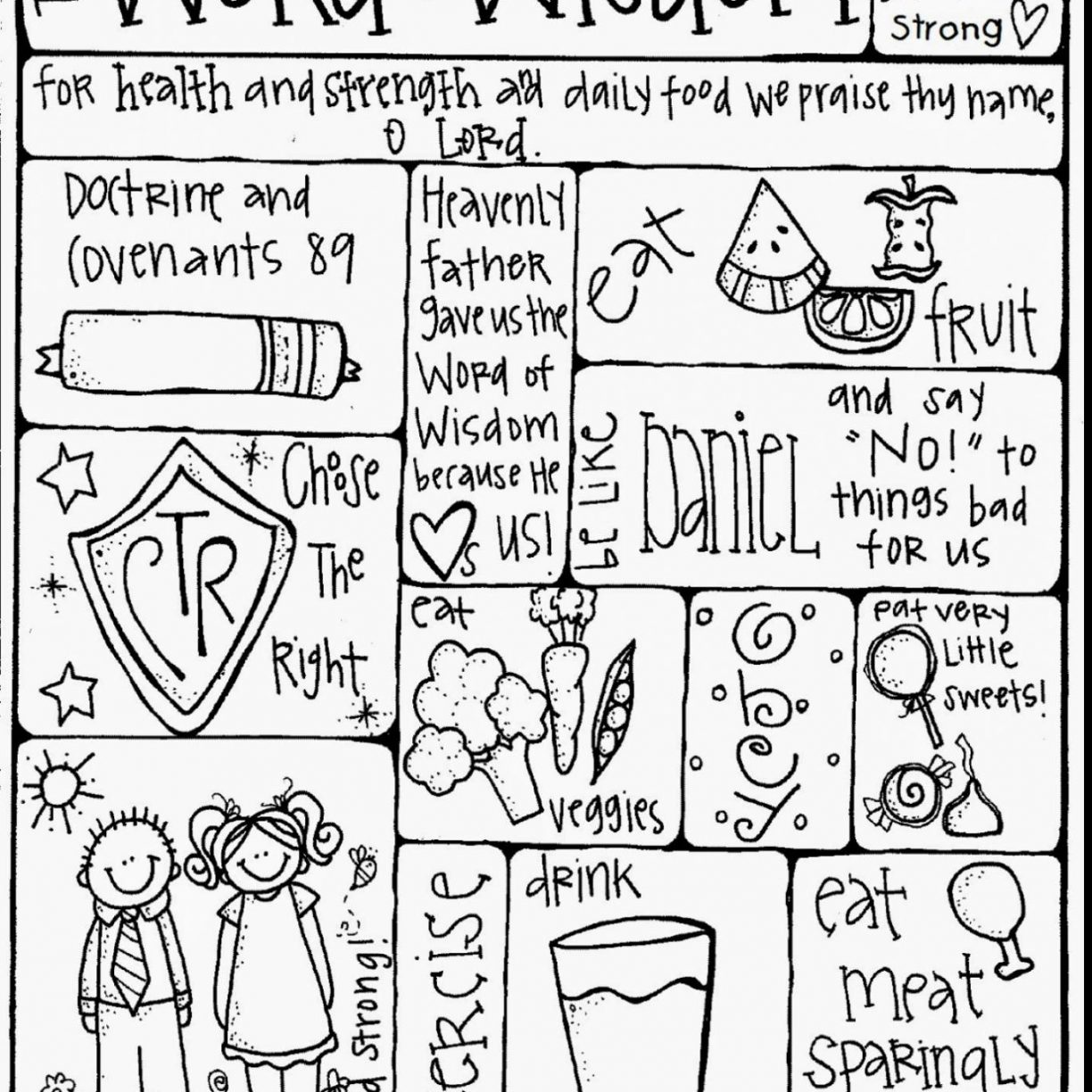 Luxury Word Of Wisdom Coloring Page Image 1224x1224 Luxury Word Of Wisdom Coloring Page Image