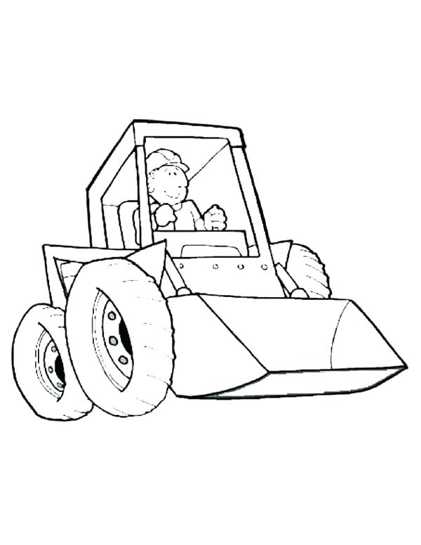 600x776 Construction Truck Coloring Pages Wrecking Ball Tractor