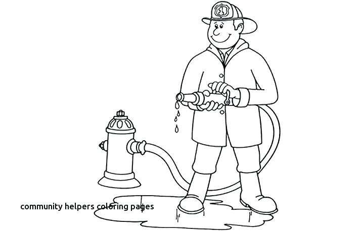 720x460 Community Helpers Coloring Pages Workers Coloring Pages For Com