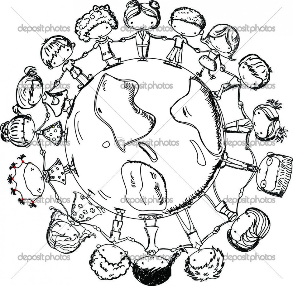 Sumptuous Design Inspiration Children Of The World Coloring Pages 940x917 Sumptuous Design Inspiration Children Of The World Coloring Pages