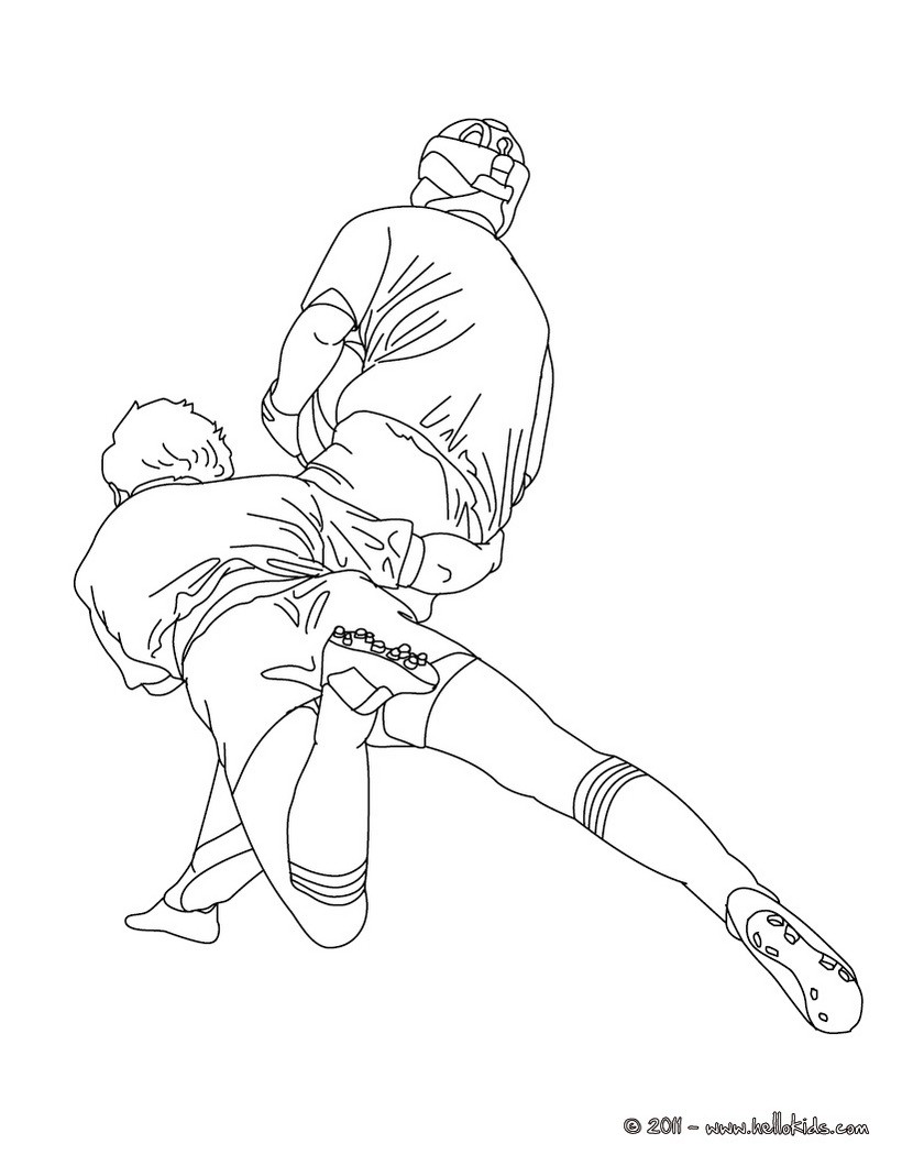 820x1060 Rugby World Cup Coloring Pages