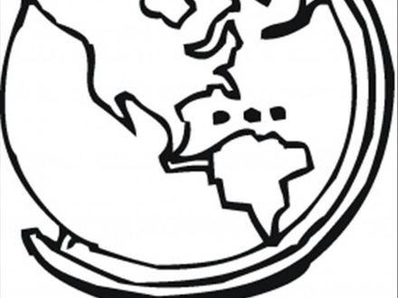 Best Photos Of Flat Earth Globe Coloring Page Blank World, World 440x330 Best Photos Of Flat Earth Globe Coloring Page Blank World, World