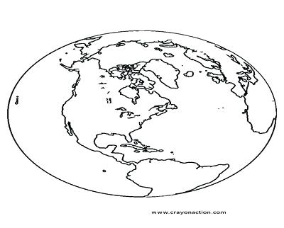 Globe To Color 400x322 Globe To Color